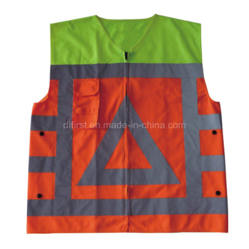 Traffic Hi Visibility Reflective Vest (DFV1090)